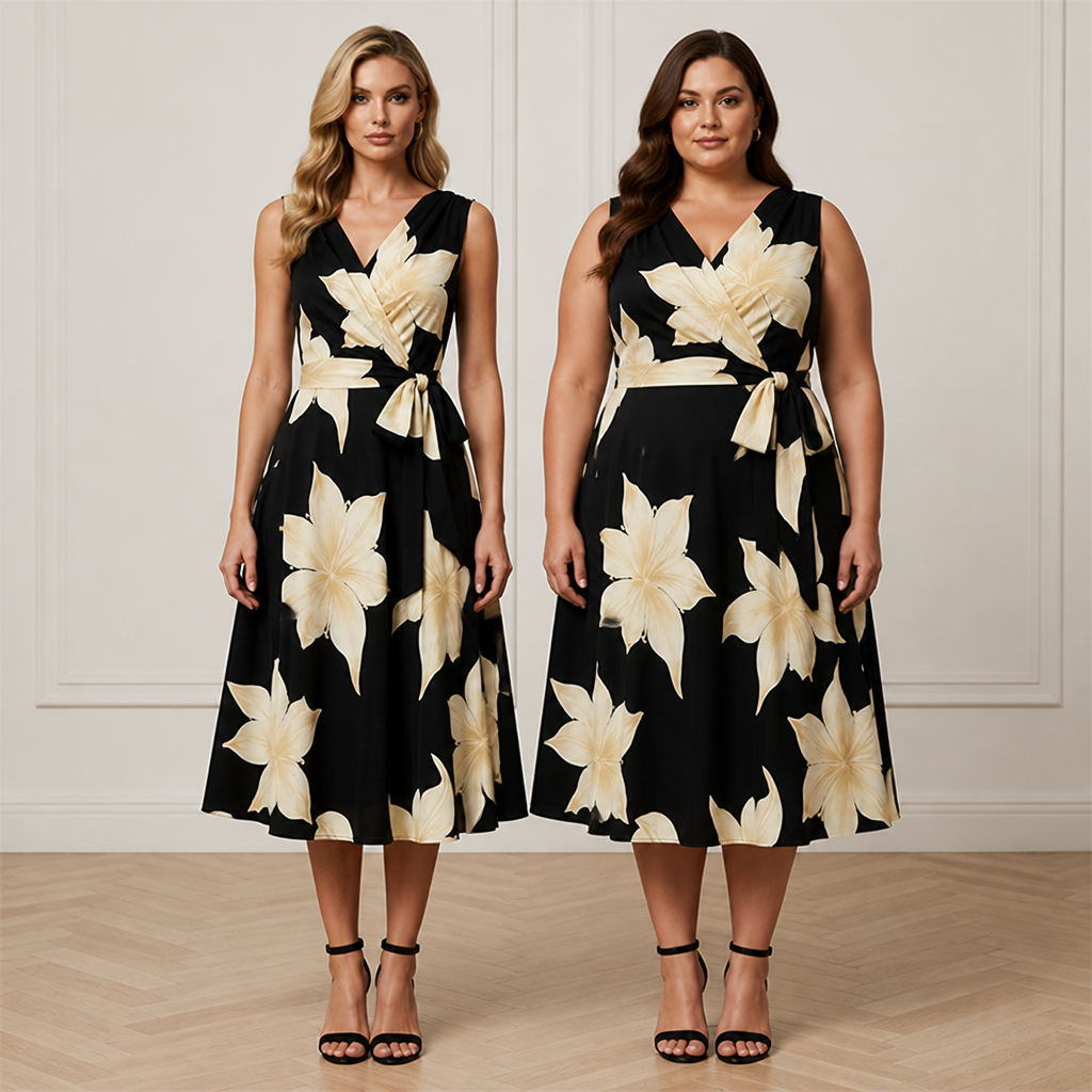 LuminaFleur™ Dress — Own Every Summer Moment with Effortless Cool and Confidence
