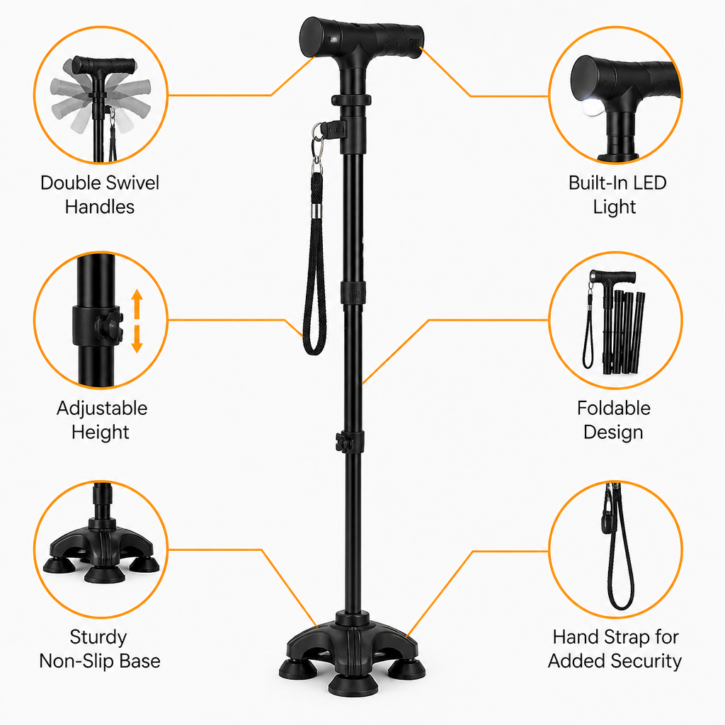 GlideStride™ — Walk Boldly with Confidence, Light, and Effortless Balance