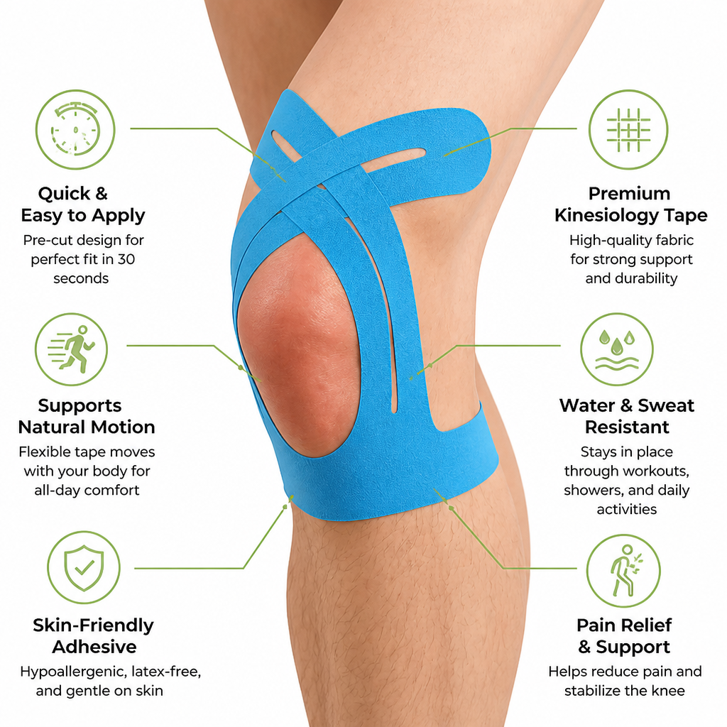 StrideSure™ — Slip On Instant Knee Confidence and Move Without Limits