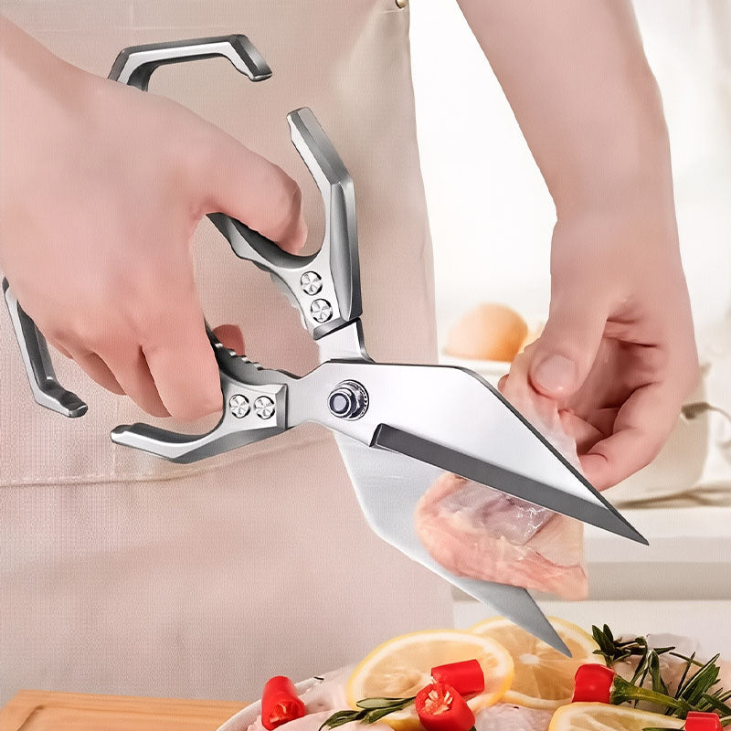 Multi-Purpose Kitchen Scissors Made of 3Cr13 Stainless Steel