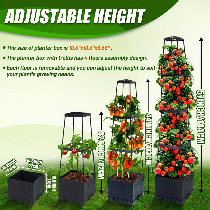 VertiBloom™ Tower — Transform Your Space into a Lush, Sky-High Garden Oasis