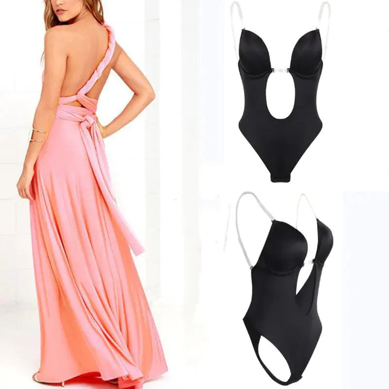 CurveMyst™ — Unleash Stunning Confidence in Every Backless Dress