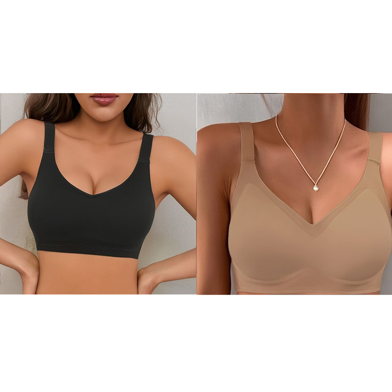 Seamless Comfort Bra for a Secure and Cozy Fit