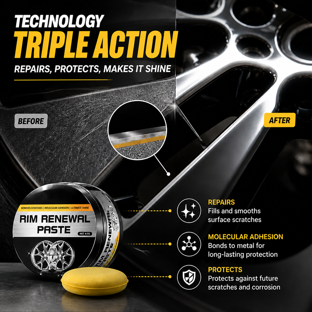 RadiantGuard™ — Transform Scratched Wheels into Showroom Shine That Turns Heads