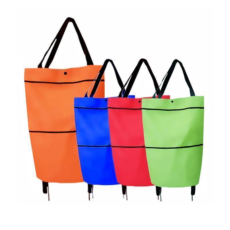 Shopping Cart | Collapsible Rolling Bag | Lightweight Carrier | Icone