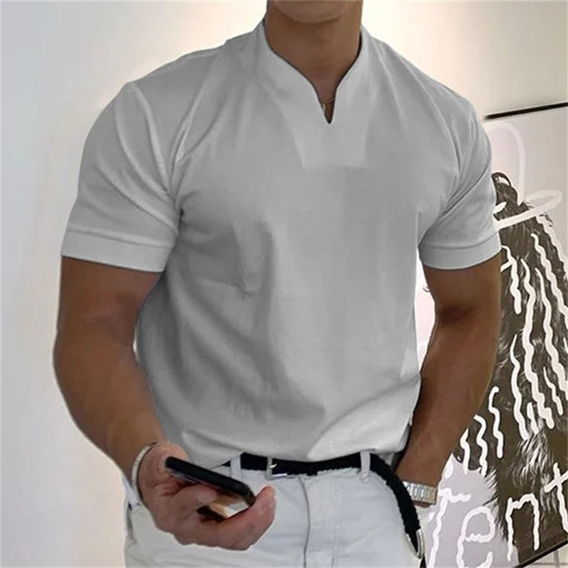 PrimeForm™ Men’s Business Casual V-Neck — Effortless Sharpness and All-Day Comfort That Moves With You