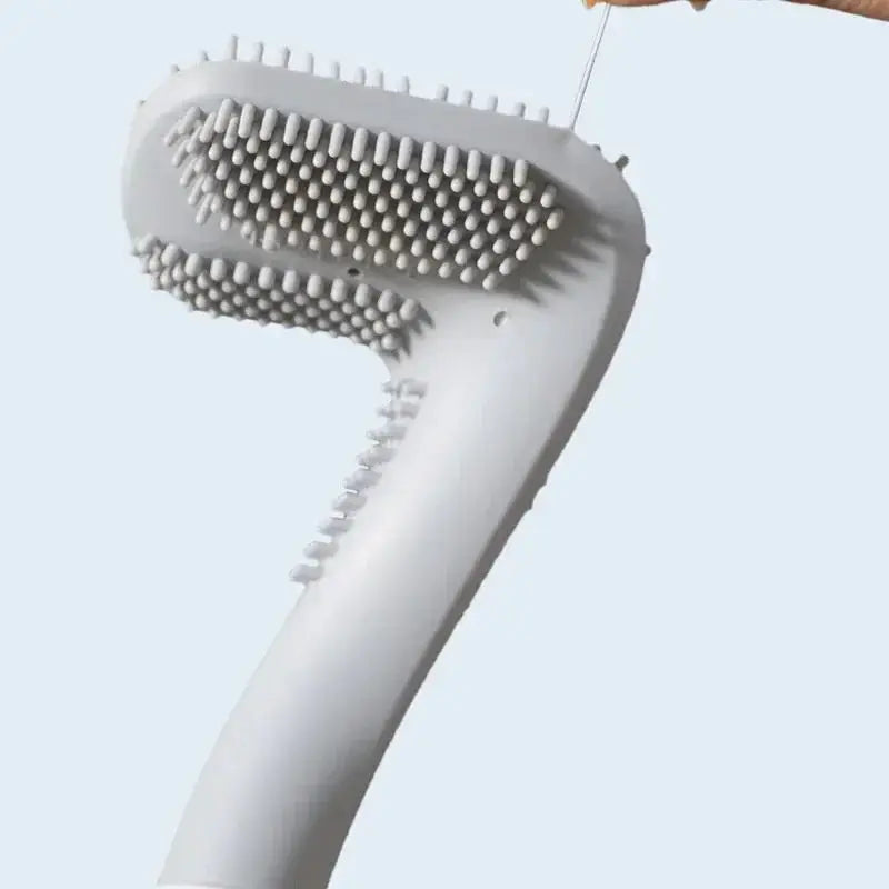Silicone Toilet Scrubber | Hygienic Self-Cleaning | Odor-Resistant | HygieniCore