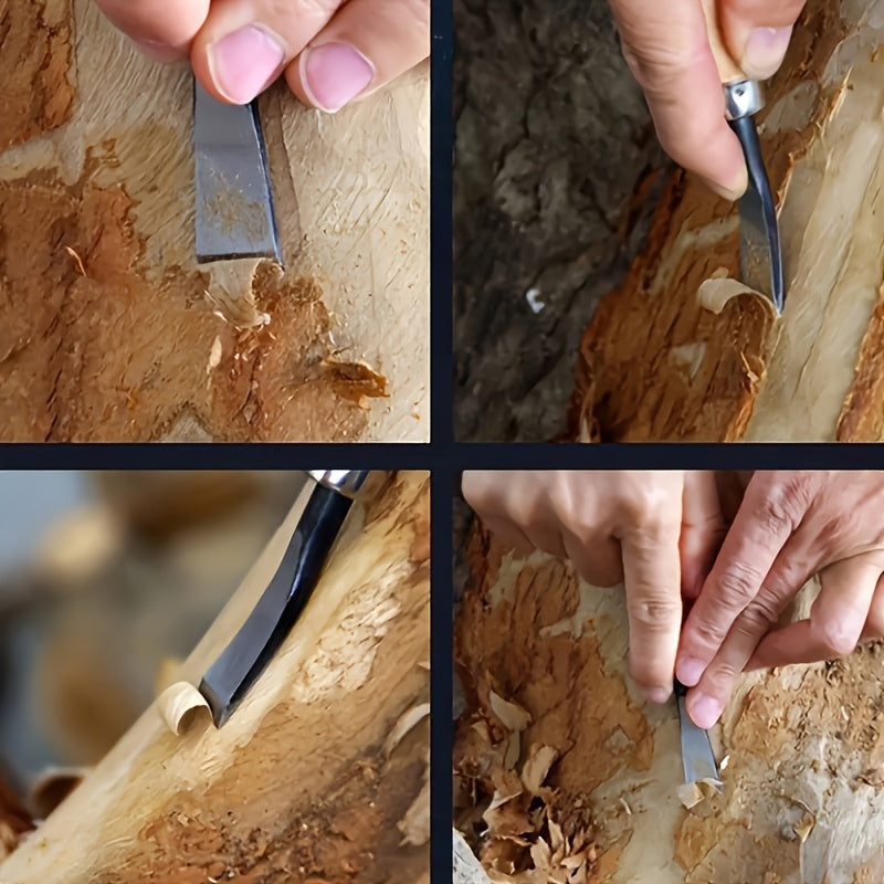 12-Piece Precision Wood Chisel Set for Clean Woodworking