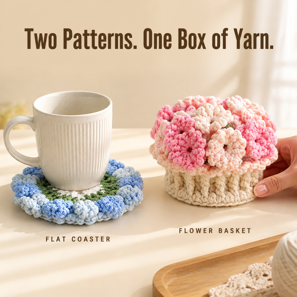 LumaFleur™ — Ignite Your Space with Handmade Coasters Bursting with Joy and Color