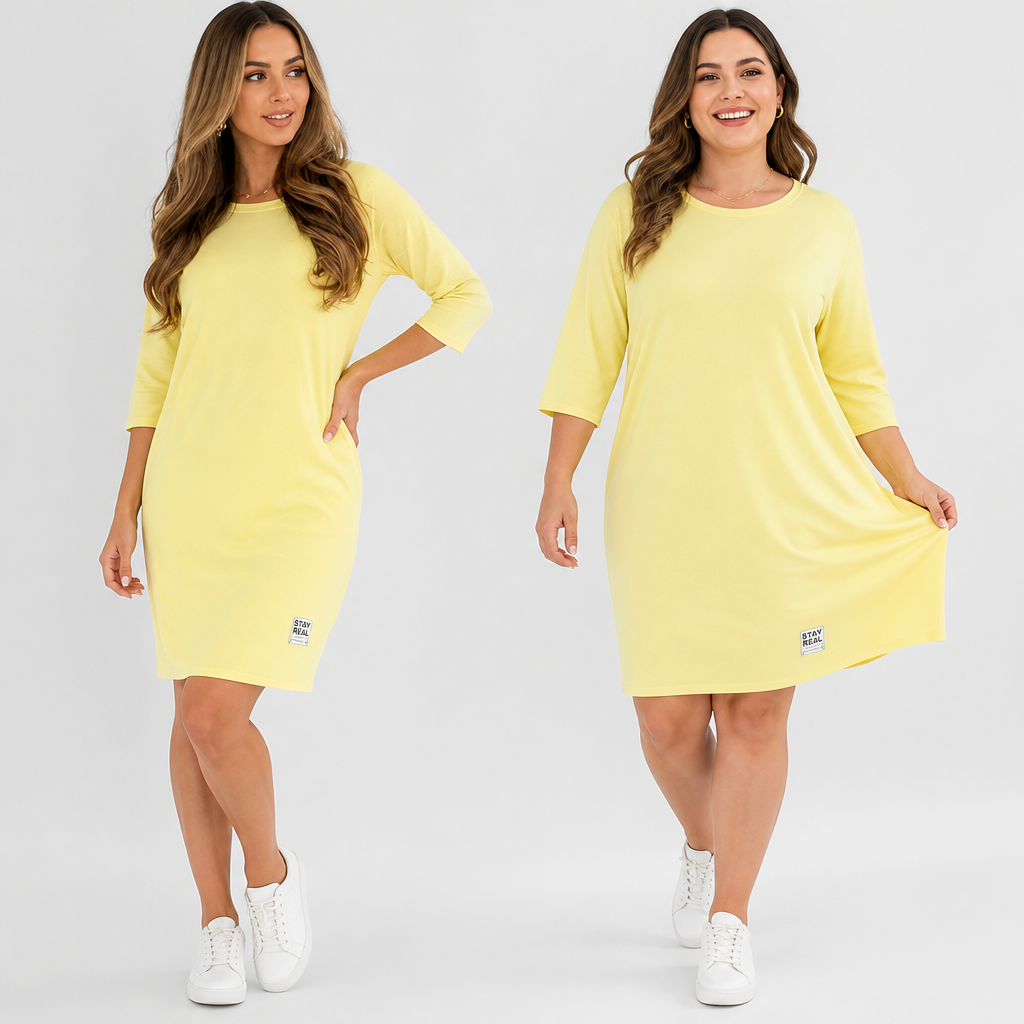 VioraFlow™ Loose T-Shirt Dress — Experience Freedom and Flawless Comfort All Day Long