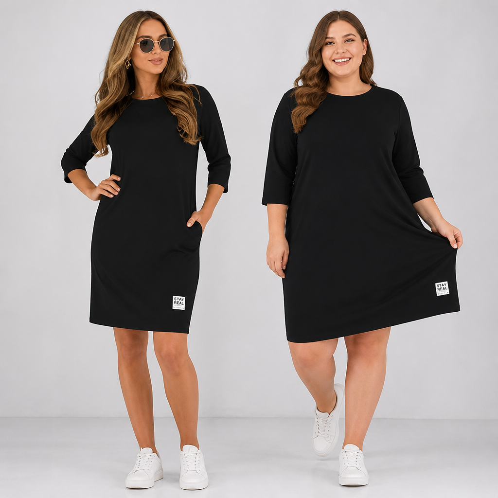 VioraFlow™ Loose T-Shirt Dress — Experience Freedom and Flawless Comfort All Day Long