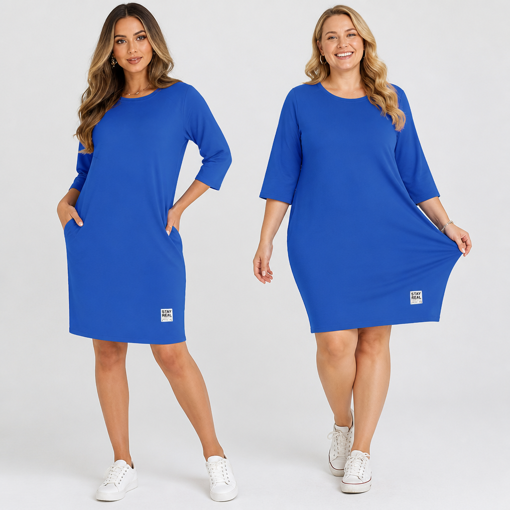 VioraFlow™ Loose T-Shirt Dress — Experience Freedom and Flawless Comfort All Day Long