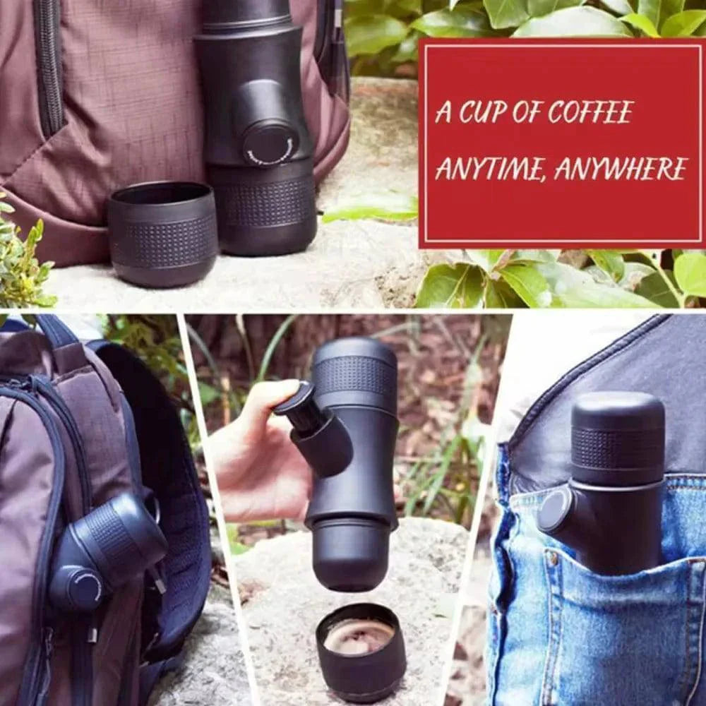 Travel Espresso Maker – Manual and Portable Coffee Brewer