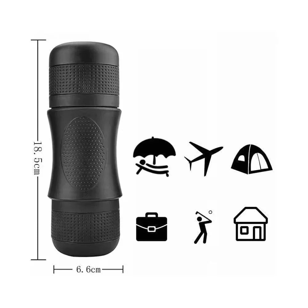 Travel Espresso Maker – Manual and Portable Coffee Brewer