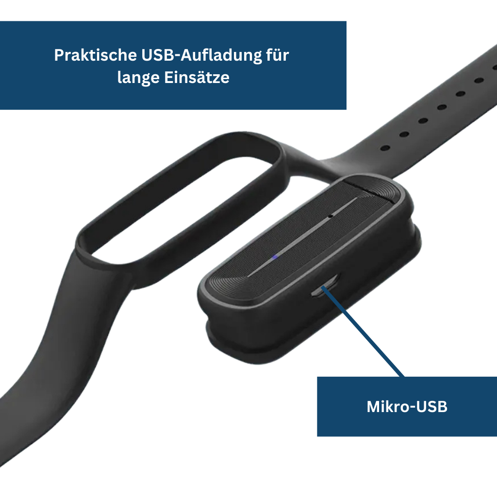 Bracelet for Mosquito Repellent Using Ultrasonic Technology