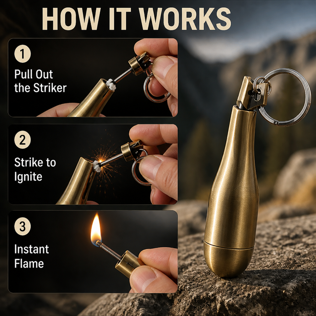 FlareForge™ — Ignite Unstoppable Fire Anytime, Anywhere