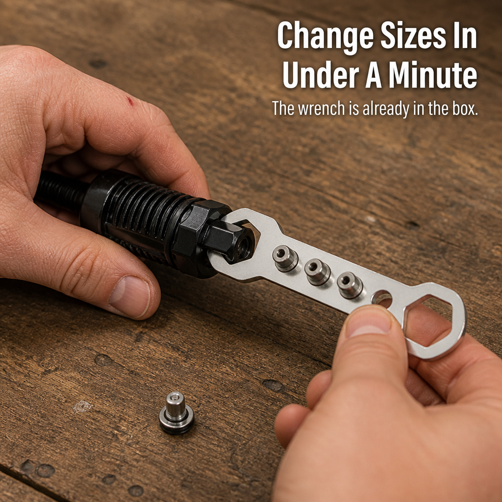 TitanGrip™ — Master Every Rivet with Rock-Solid Precision and Effortless Control