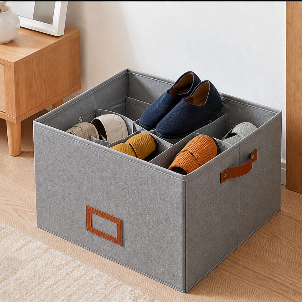 StrideNest™ Shoe Vault — Transform Clutter Into Calm and Keep Every Pair Perfectly Fresh