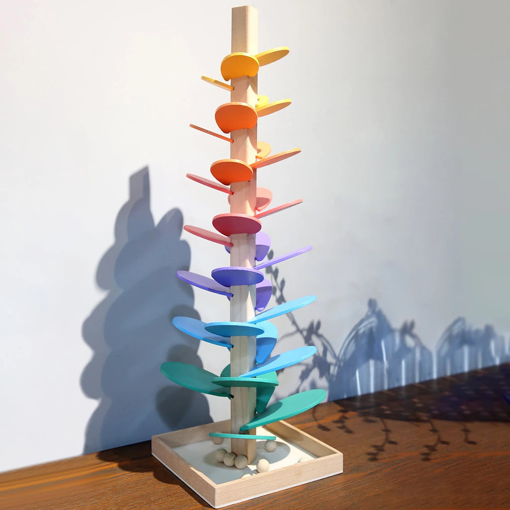 Montessori Ball Rain – Colorful Sound Play Activity