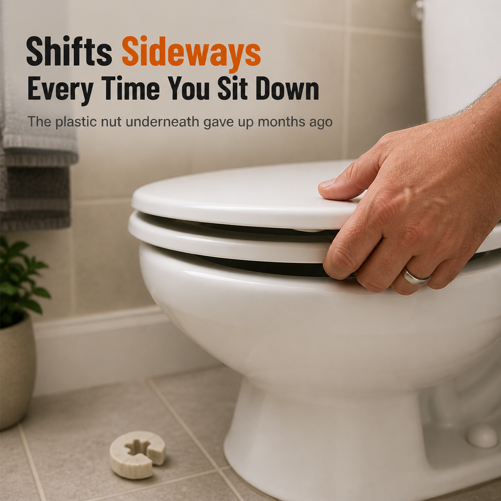 TitanGrip™ — Lock Your Toilet Seat Solid for Total Bathroom Peace
