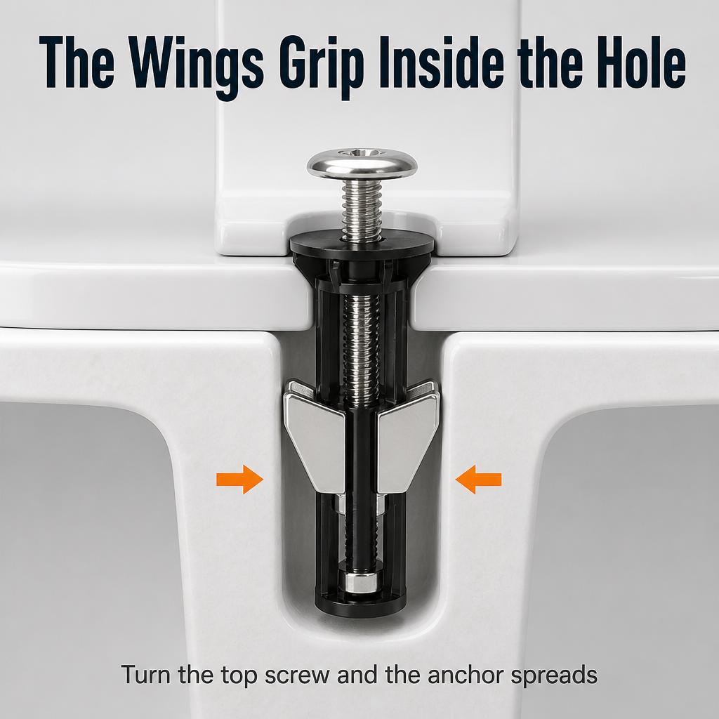 TitanGrip™ — Lock Your Toilet Seat Solid for Total Bathroom Peace