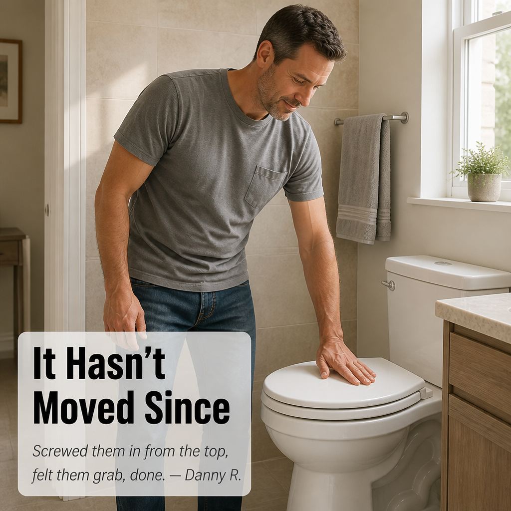 TitanGrip™ — Lock Your Toilet Seat Solid for Total Bathroom Peace