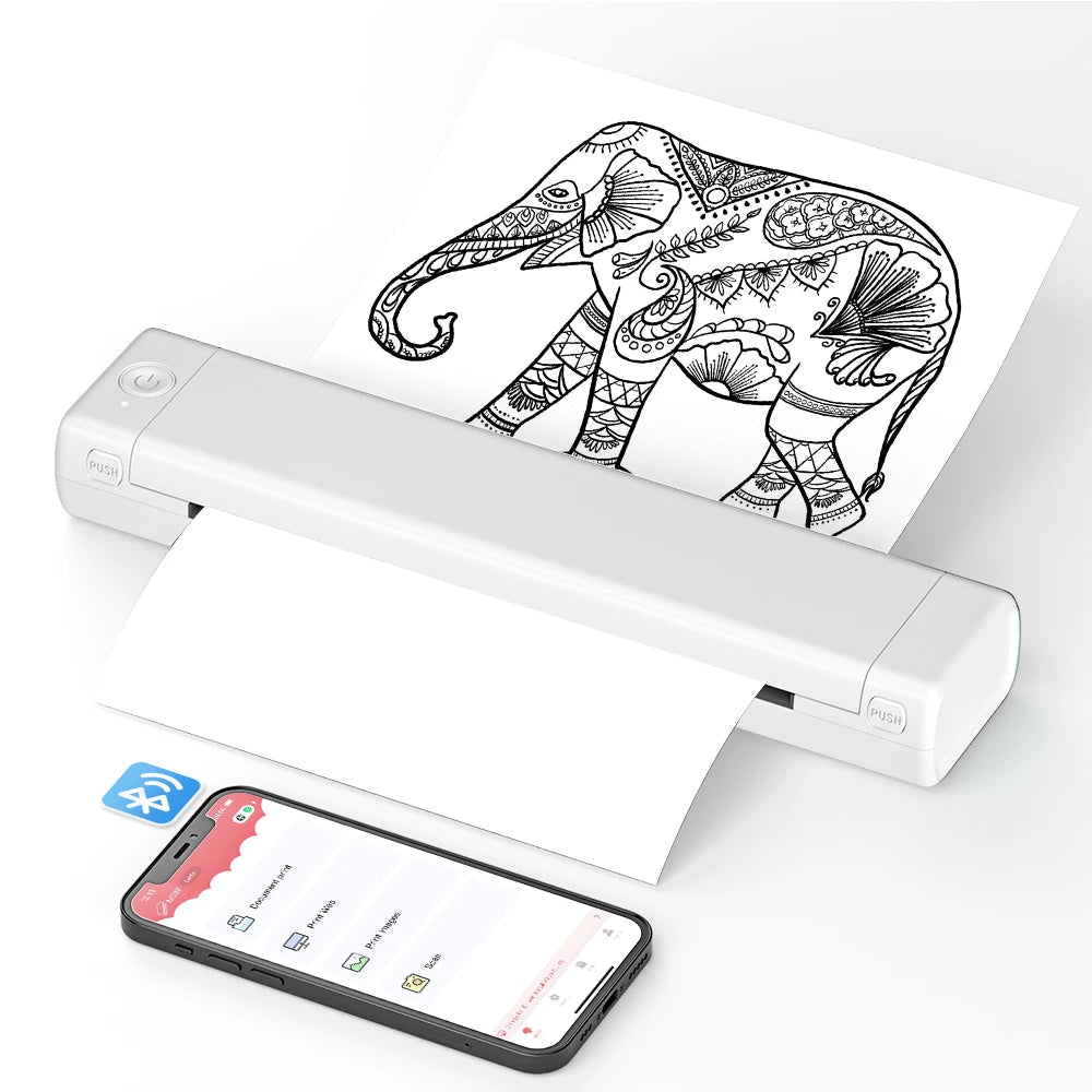 SwiftPrint™ Mini — Print Anywhere Instantly with Zero Mess and Total Freedom