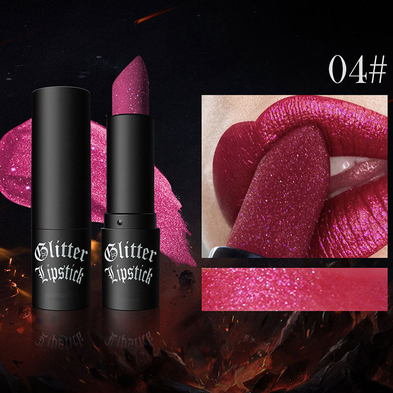 VelvetLuxe™ Matte Lipstick With Glitter Crush — Dazzle All Day with Lush, Radiant Lips That Never Fade