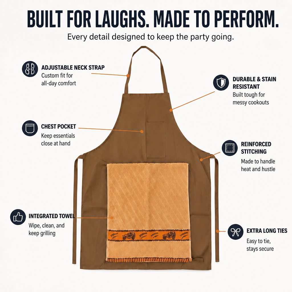 BlazeCharm™ — Turn Every BBQ Into an Unforgettable Comedy Show