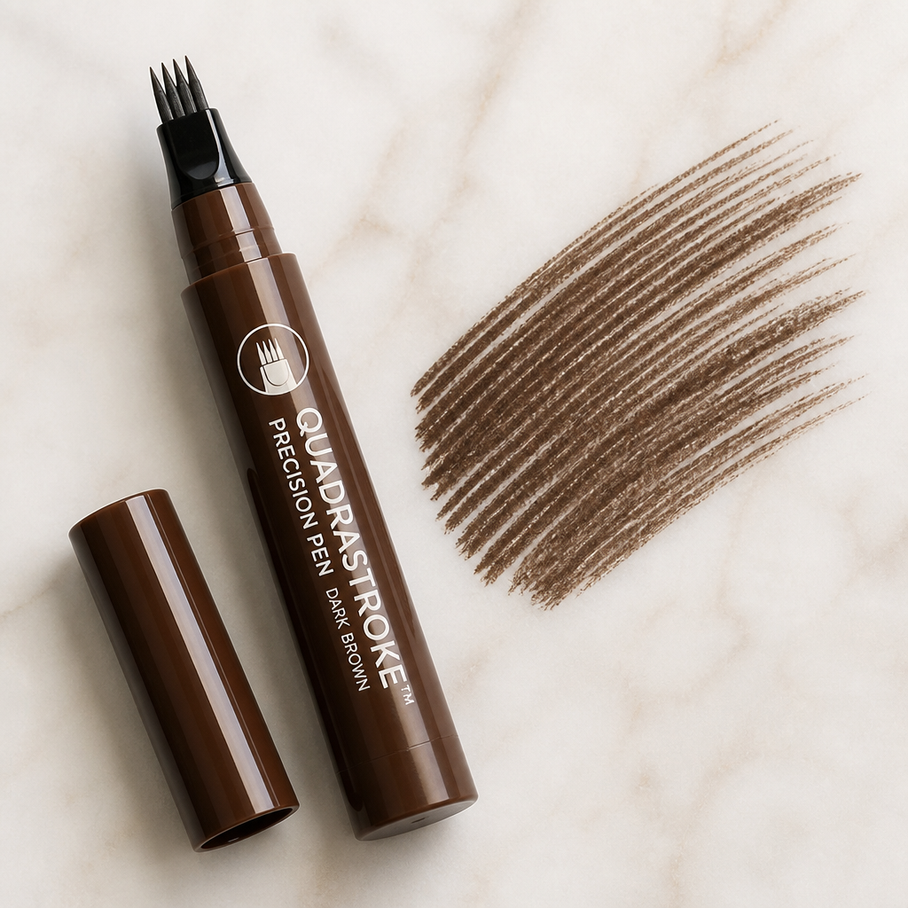 QuadraStroke™ Precision Pen — Sculpt Lush, Head-Turning Brows That Boost Your Confidence Instantly