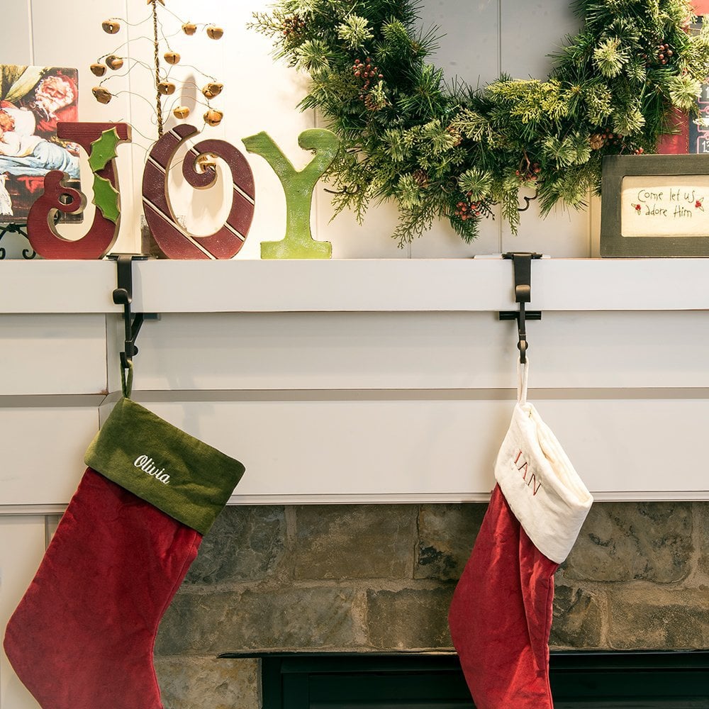 FestivaGrip™ — Hang Heavier Stockings Without Scratches or Stress
