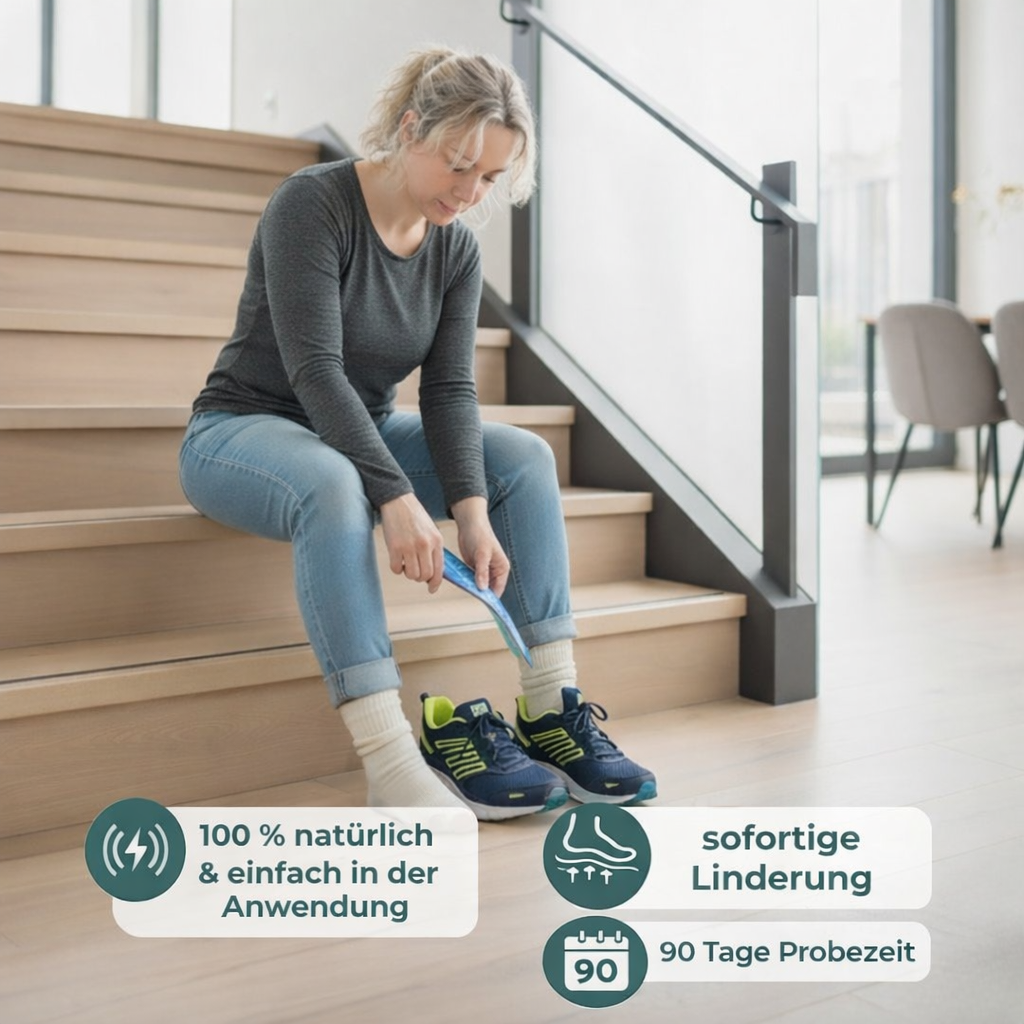 Magnetic Insoles for Effortless Walking – Experience Lightness in Your Feet