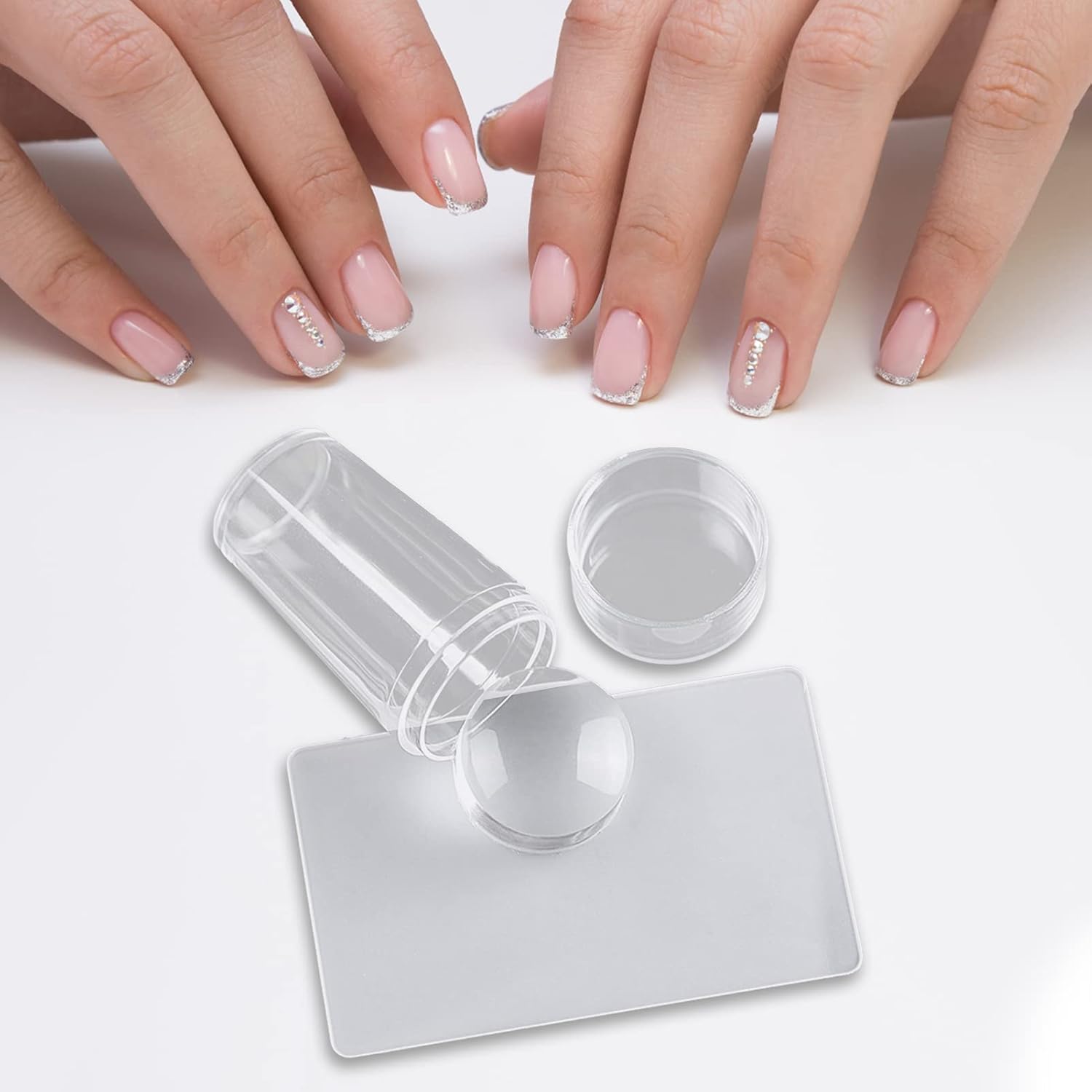 French Manicure Stamp Set for Flawless Tips You’ll Love to Showcase