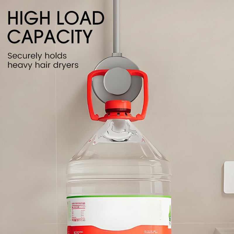 Hair Dryer Holder for Stress-Free Styling Without Muscle Pain or Clutter