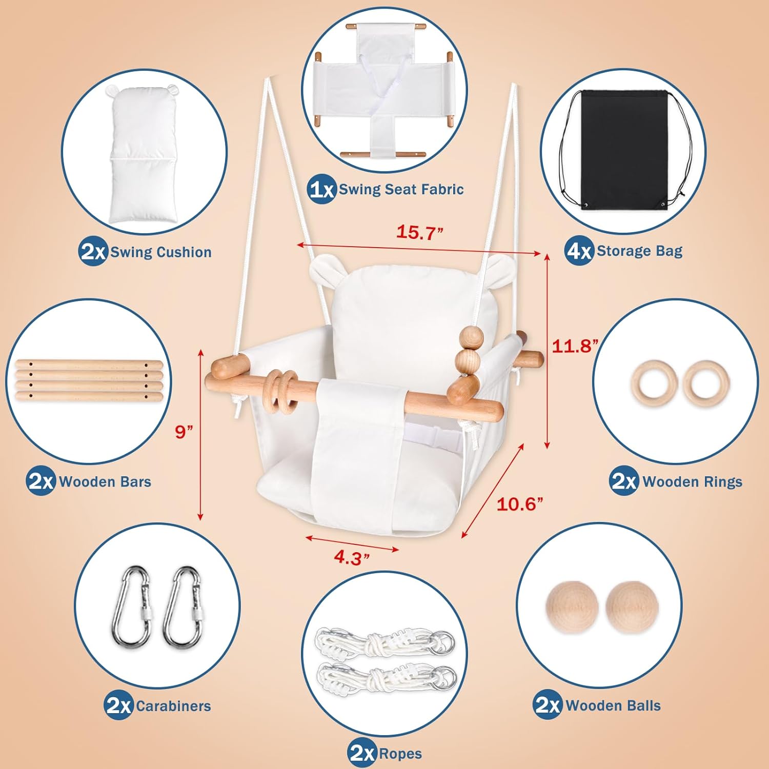 SereniSwing - Deep Calm and Comfort for Complete Baby Relaxation