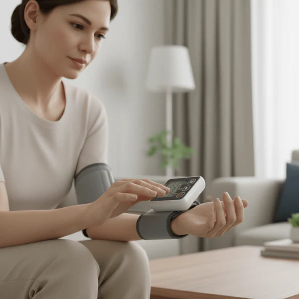 Wrist Blood Pressure Monitor - Instant Readings for Total Control and Peace of Mind