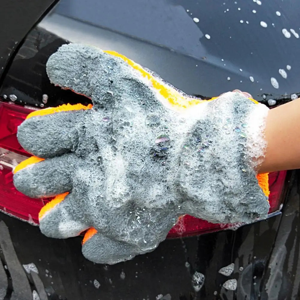 Microfiber Wash Glove - Scratch-Free Cleaning Mitt