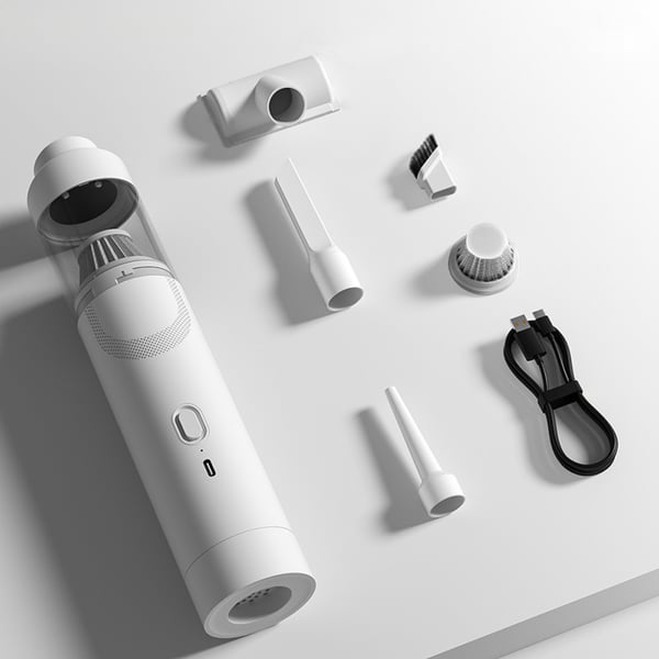 Wireless Car Vacuum Cleaner - Slim Design, 13000Pa High Power