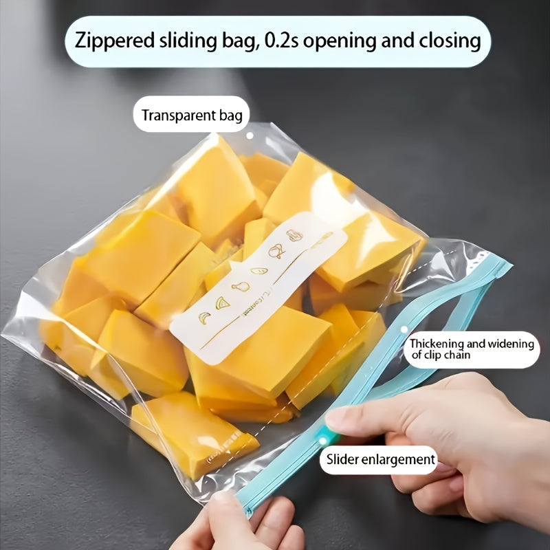 Set of 100 Zip Bags in 3 Sizes