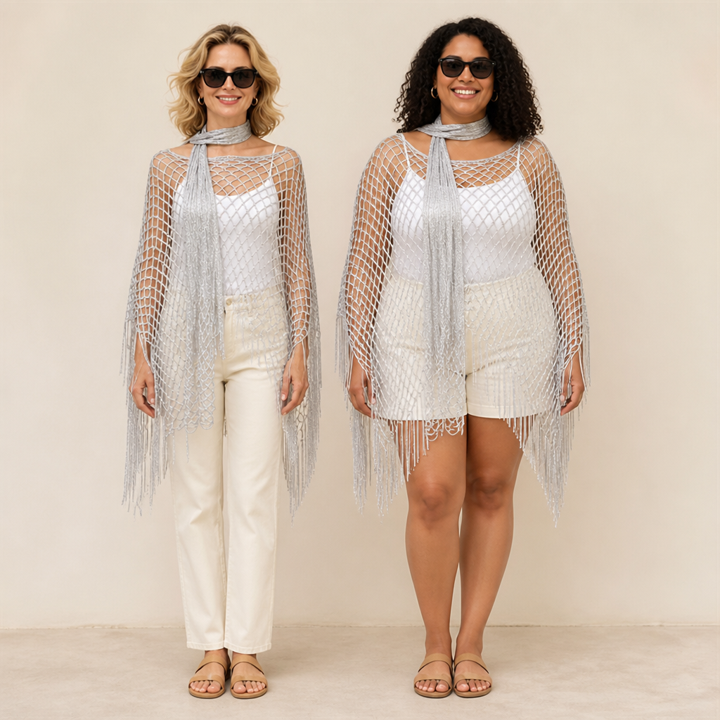 LuminaWeave™ — Float Through Summer Wrapped in Cool, Effortless Boho Glamour