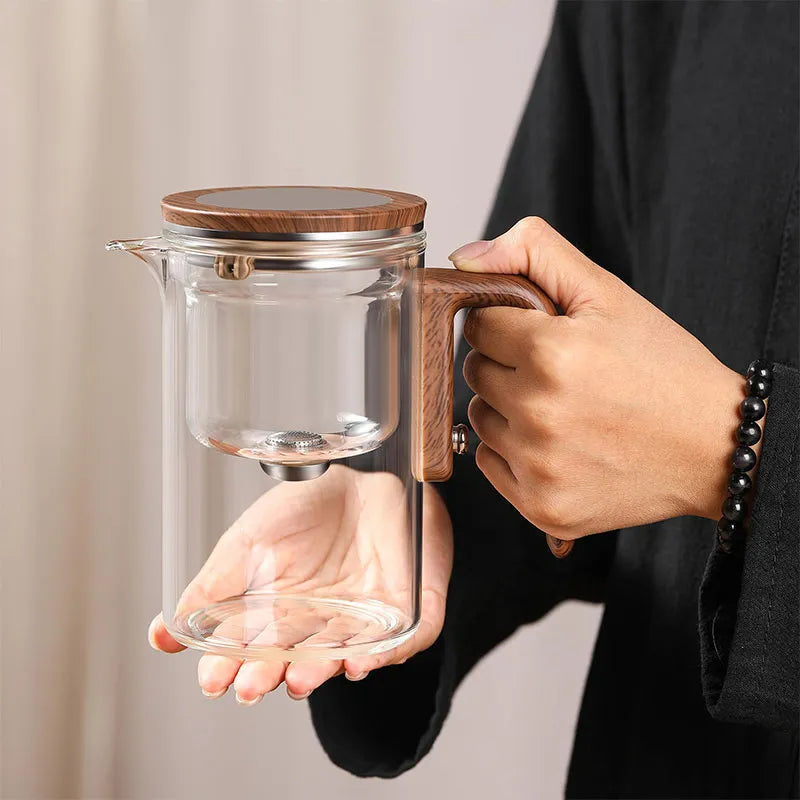 TeaCraftr™ — Effortless Elegance Brewing Your Perfect, Calm-Inducing Cup Every Time