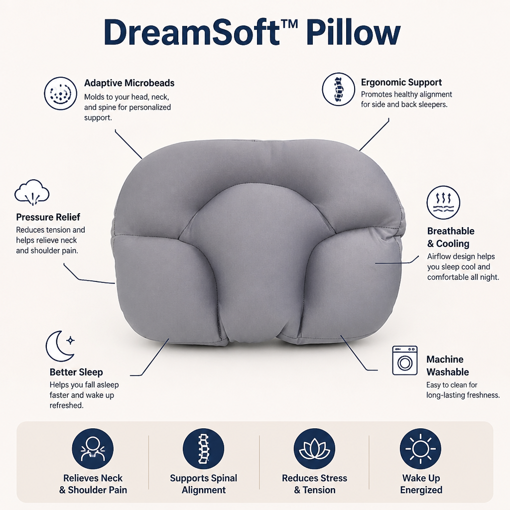 DreamSoft™ — Wake Up Pain-Free and Ready to Own Your Day