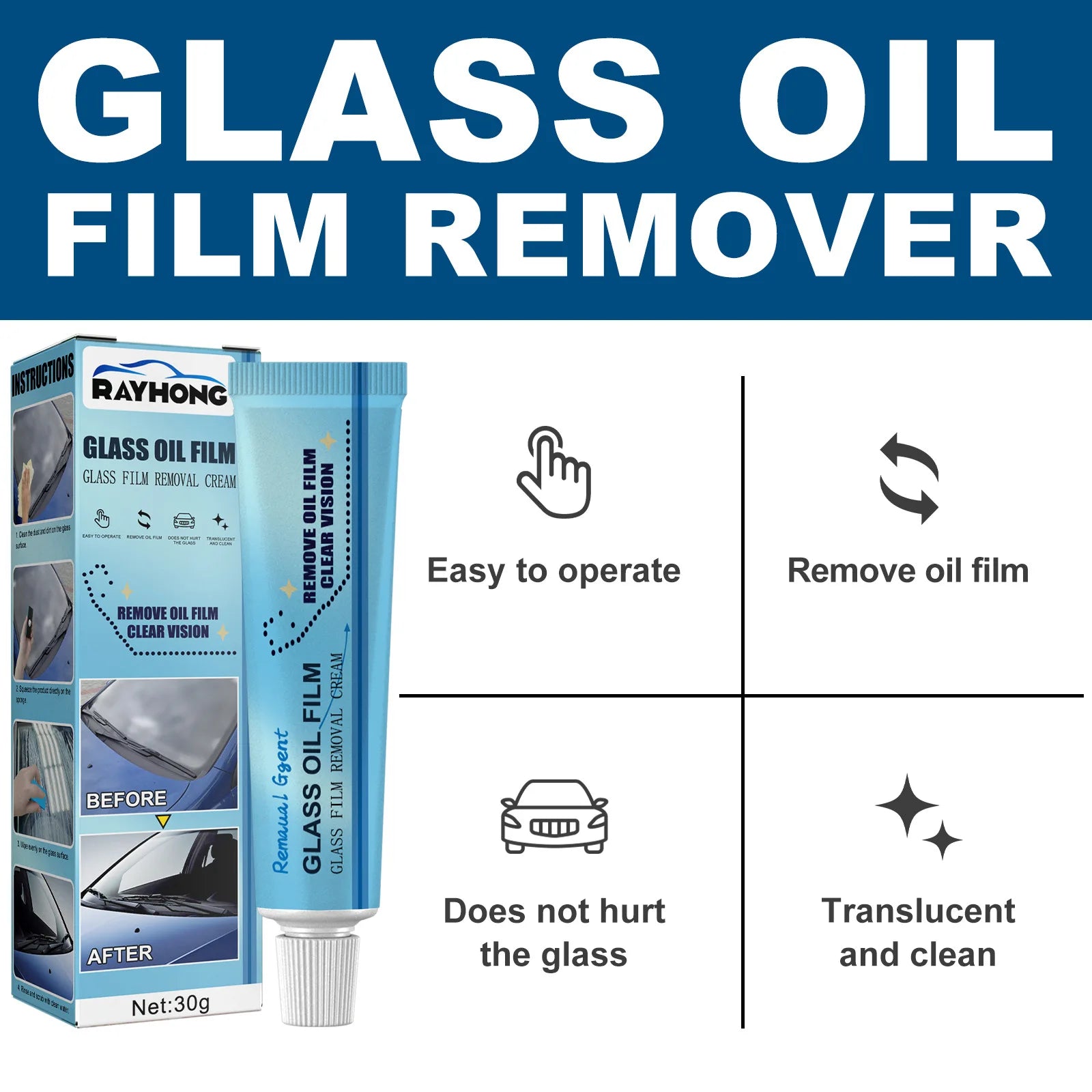 VistaPure™ Glass Elixir — Instantly Erase Stains for Crystal-Clear Confidence