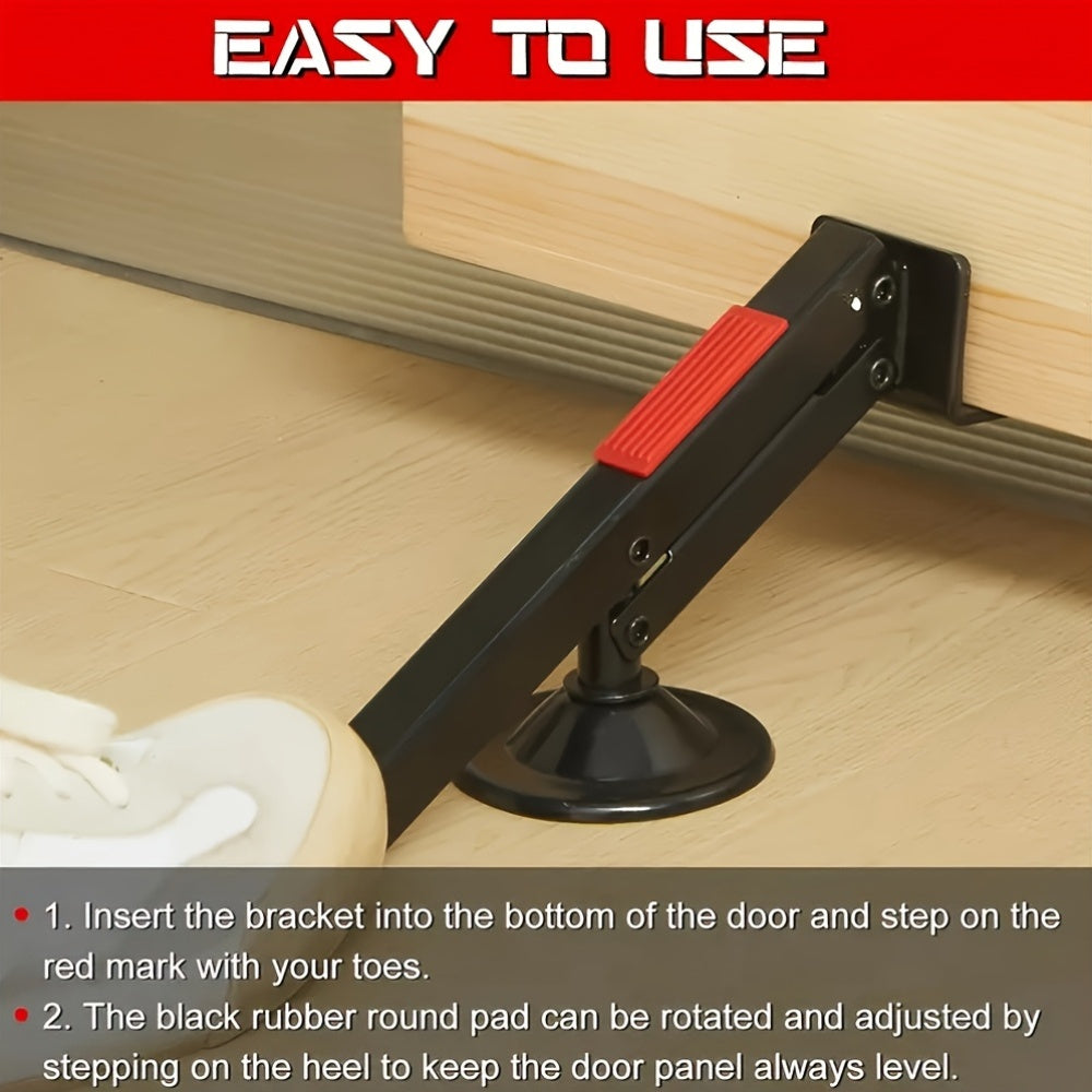 Foot Pedal Door Lifter with 360° Rotation