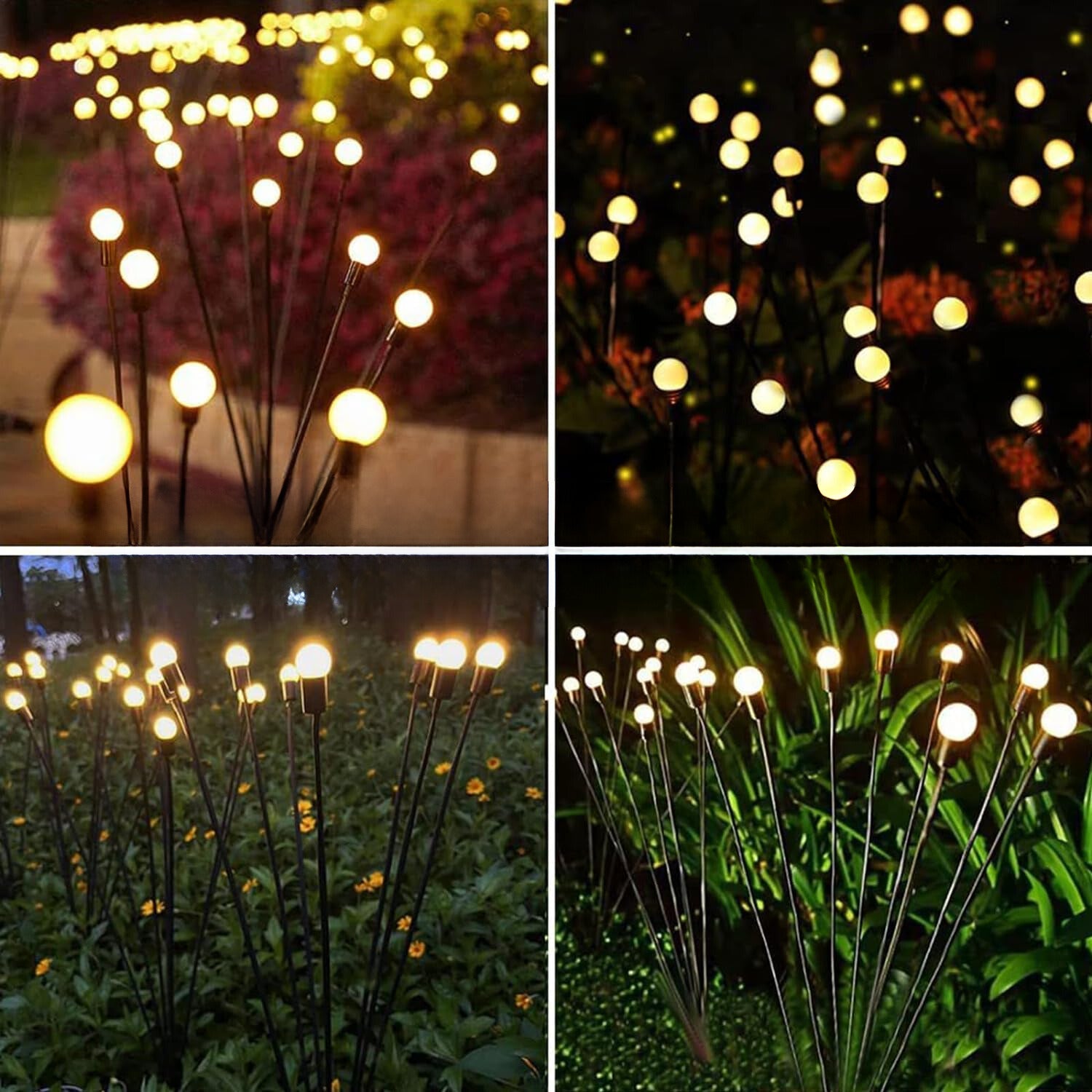 Solar Energy Firefly LED Lamps
