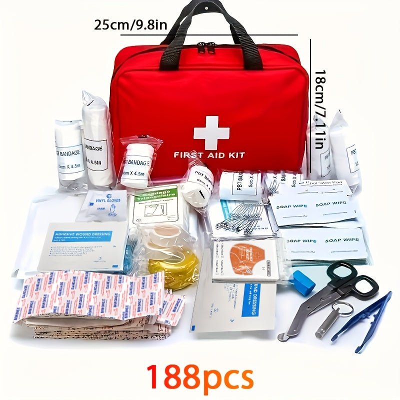 First Aid Kit for Travel, Outdoor Activities & Car