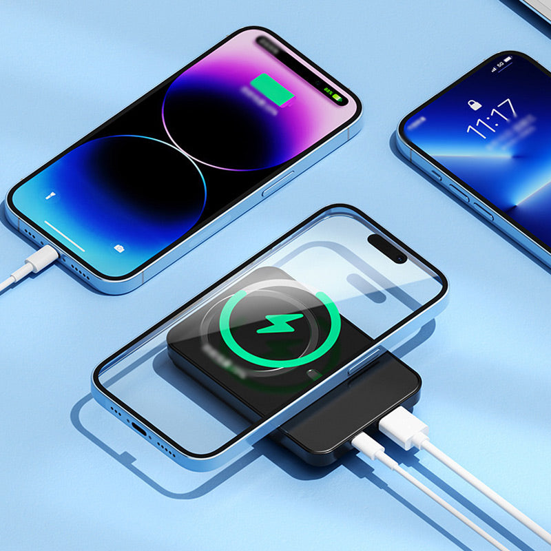 20000mAh Fast Wireless Charger Power Bank