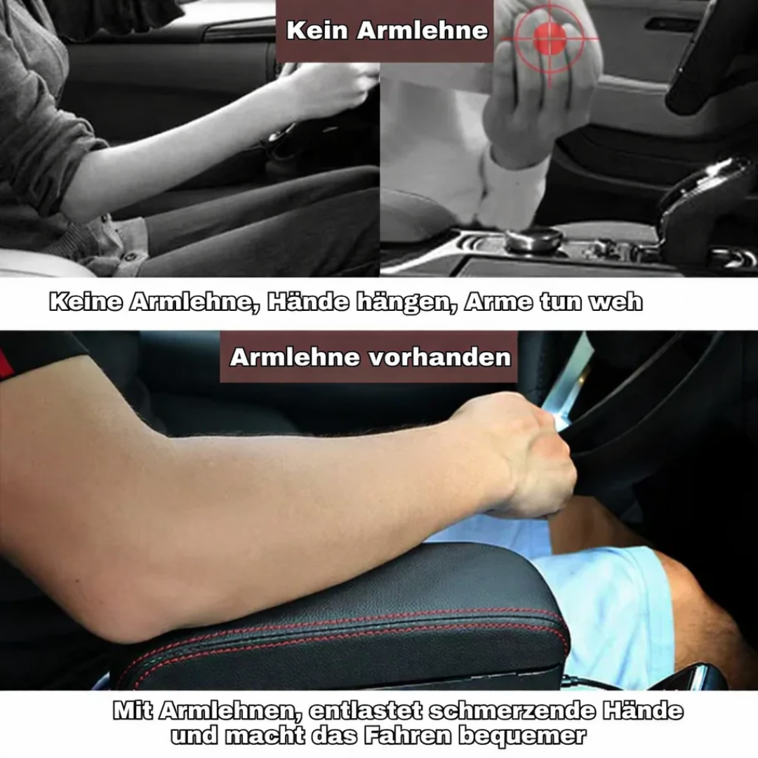 Comfortable Car Armrest – Secure Support and Neat Organization for Relaxed Drives