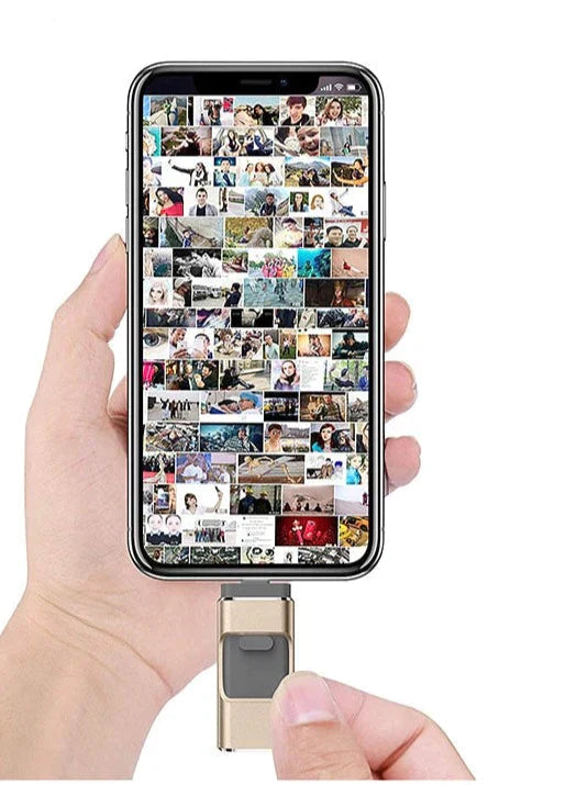 Flash Drive USB | Multi-Port Smartphone Storage | MemoryGo