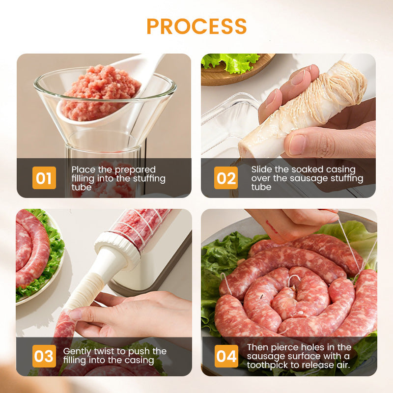 Sausage Maker - Flawless Sausages Without Air Bubbles for Enjoyment